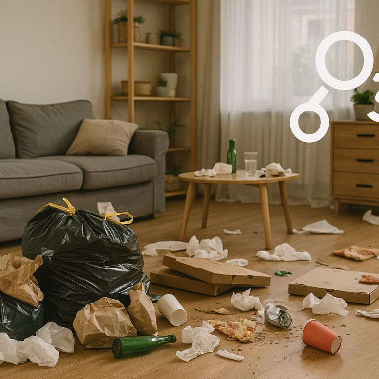 Ozon-Geruchsneutralisierung in Wohnung in Gera – Geruchsbeseitigung bei Müll, Schimmel und starken Geruchsquellen
